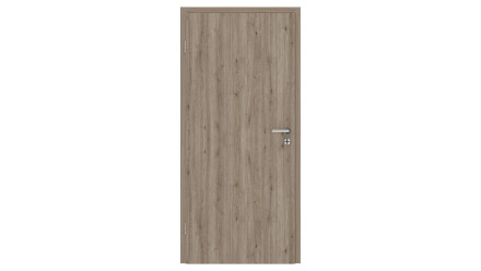 planeo CPL-Innentür CPL 1.0 - Yorick Eiche Wintergrau 1985 x 860 mm DIN L - Rund RSP Band 2-t