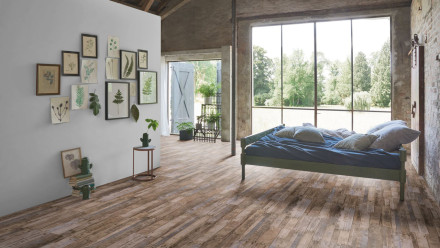 Parador Vinylböden Vinyl Classic 2050 Boxwood Vintage braun Gebürstete Struktur (1513567)