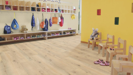 Wineo Bioboden - 1500 wood XL Klebevinyl Village Oak Cream (PL087C)