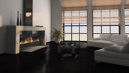 Wineo Bioboden - 1500 wood XS Pure Black Klebevinyl (PL194C)