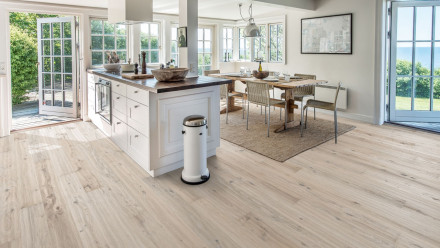 Kährs Parkett Smaland - Eiche  Vista Landhausdiele Naturgeölt handgehobelt, Riverstone