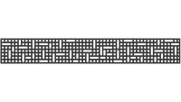 planeo Solid - Designeinsatz Flake Alu 15 Anthrazit pulverbeschichtet