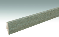 MEISTER Sockelleisten Fußleisten Altholzeiche lehmgrau 6986 - 2380 x 60 x 20 mm