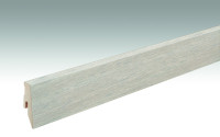 MEISTER Sockelleisten Fußleisten Eiche arcticweiß 6995 - 2380 x 60 x 20 mm