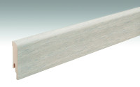 MEISTER Sockelleisten Fußleisten Eiche arcticweiß 6995 - 2380 x 80 x 16 mm