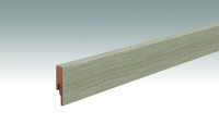 MEISTER Sockelleisten Fußleisten Wildeiche grau 6977 - 2380 x 60 x 16 mm