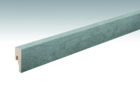 MEISTER Sockelleisten Fußleisten Schiefer grau 6136 - 2380 x 50 x 18 mm