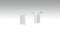Innenecke selbstklebend für Fußleiste F100201M Modern Weiß 18 x 50 mm - 4St. (9062262001)