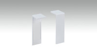 Verbindungsstück selbstklebend für Fußleiste F100201M Modern Weiß 18 x 50 mm - 2St. (9062282001)