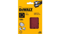 DeWalt Schleifbogen 115x140mm K100 25Stk       