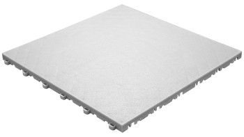 planeo Klickfliese Floor - Weiß-Alu