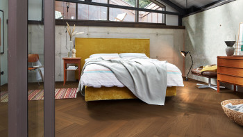 planeo Edelholz - Herringbone Nussbaum Notodden | MADE IN GERMANY