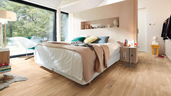 planeo Parkett WoodNature - Creme Oak gebürstet