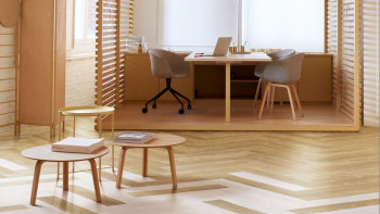 Forbo Allura Wood 55 Klebevinyl - Ochre Ash 750 x 150 mm (63662DR5)