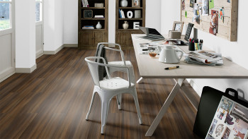 Forbo Allura Wood 70 Klebevinyl - Dark Twine 1500 x 200 mm (63655DR7)