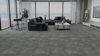 planeo Rigid Klick-Vinyl - Anthrazit Grau | XXL Fliese