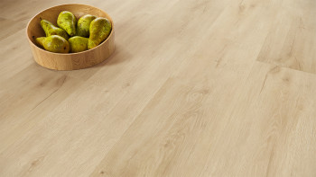 planeo Rigid Klick Vinyl - SolutionX 2in1 BigSize Château Oak 1,83m lange XL Diele | Trittschalldämmung integr. (ECF-BS-83)