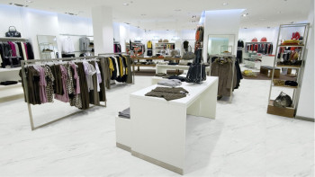 Wineo Vinylboden - 800 stone XL White Marble - Klebevinyl (DB00090)