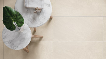 planeo DIYTile Bodenfliese Marmor - 45 x 90 x 12 mm Beige PT