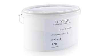 planeo Spezialfugenmasse 5kg Eimer Anthrazit