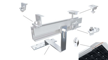 planeo PV Alu Komplett-Set für Schrägdach