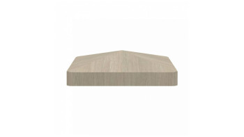 planeo Gardence Simply - Pfostenkappe Sheffield Oak