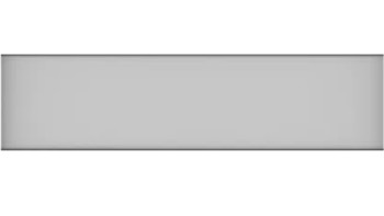 planeo Gardence Resistant - Einzelprofil Uni Grau 180 x 45 x 8mm
