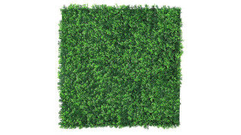 planeo Akustikpaneel - MixWall Leaf Mood Mixed Green Design Grass 52 x 52 cm | Kunstpflanze (PLMW-00121A)