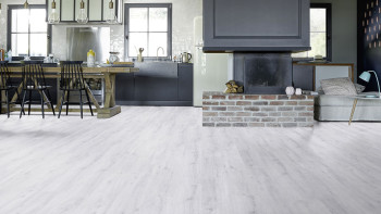 Gerflor Klick Vinyl Multilayer - TopSilence Design Tavira White (35650012)