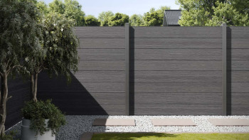 planeo AEX - Gartenzaun Graphit Antik