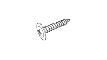 Trespa SFS Intec Profilschrauben 4,2 x 33,5 mm Zur Befestigung der Trespa Proface Zubehör-Profile