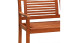 Gartenbank Eukalyptusholz 120 x 60 x 90 cm