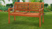 Gartenbank Eukalyptusholz 120 x 60 x 90 cm