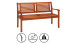 Gartenbank Eukalyptusholz 120 x 60 x 90 cm