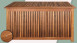 Auflagenbox Akazienholz 120 x 55 x 60 cm Innenplane