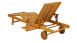 Premium Sonnenliege Akazienholz 195.5 x 69 x 85 cm klappbar