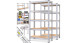 Schwerlastregal 2er-Set - 180 x 90 x 40 cm verzinkt