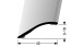 planeo Anpassungsprofil 842 100 cm