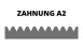 Prinz Spachtel Zahnung A2 180mm