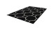 planeo Teppich - Lina 100 Schwarz / Elfenbein  