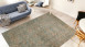 planeo Teppich - Antique 125 Blau / Gold / Khaki 