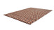 planeo Teppich - Chess 110 Natur / Rot 