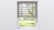 planeo Holz Jalousie - Bambus 50mm Grau