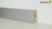 planeo Alu-Design Sockelleiste 18 x 50mm Modern Alu