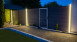 planeo Solid - Gartenzaun Quadratisch Steingrau co-ex
